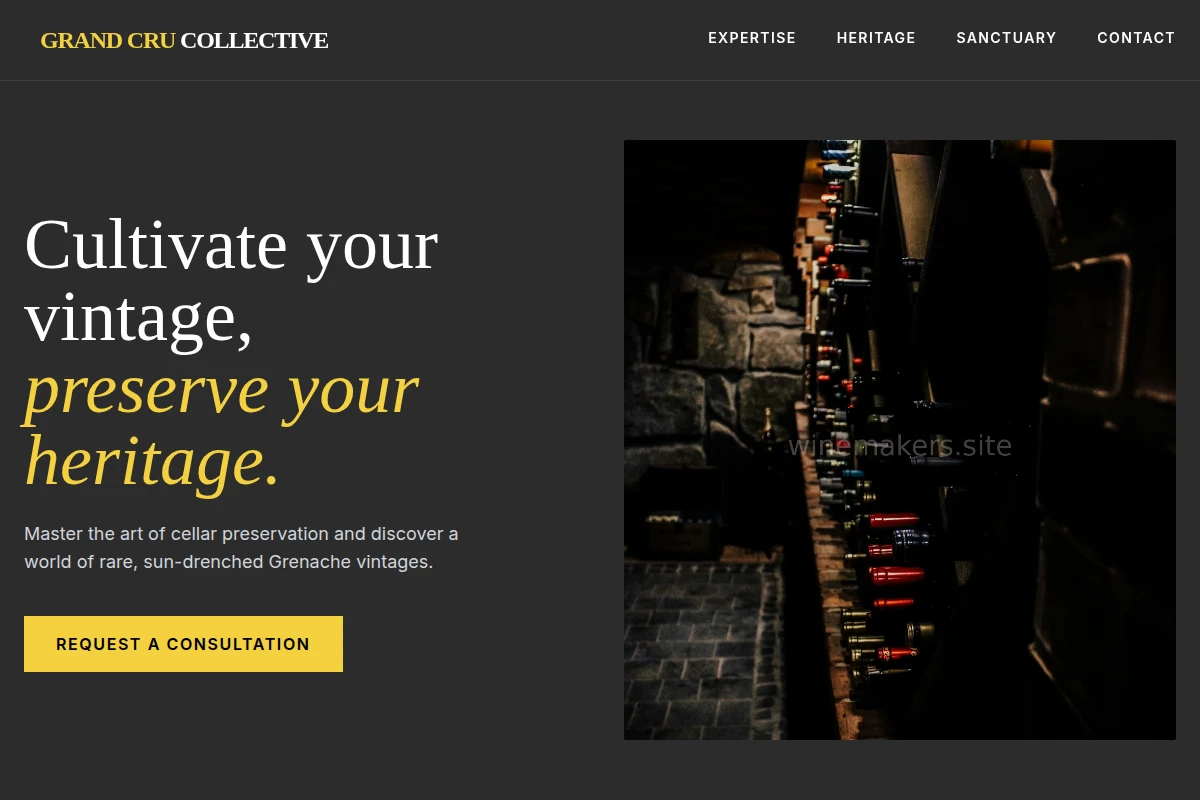 Grenache Wine Cellar