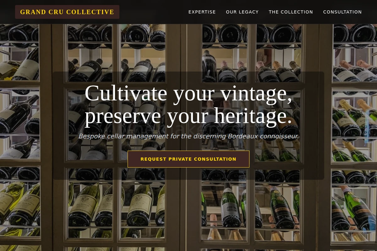 Bordeaux Wine Cellar