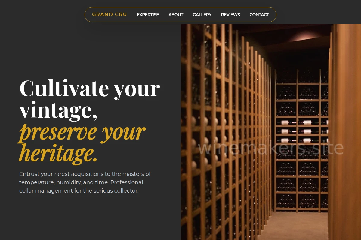 Fermentation Wine Cellar