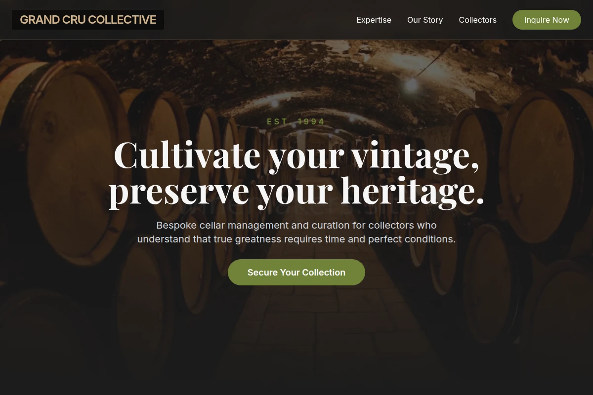 Decanter Wine Cellar