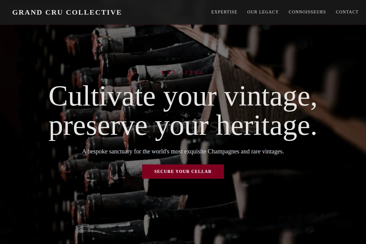 Champagne Wine Cellar