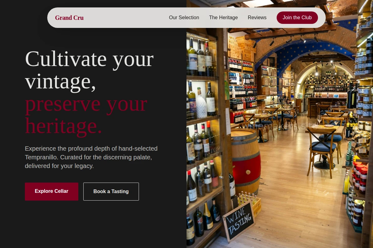Tempranillo Wine Store