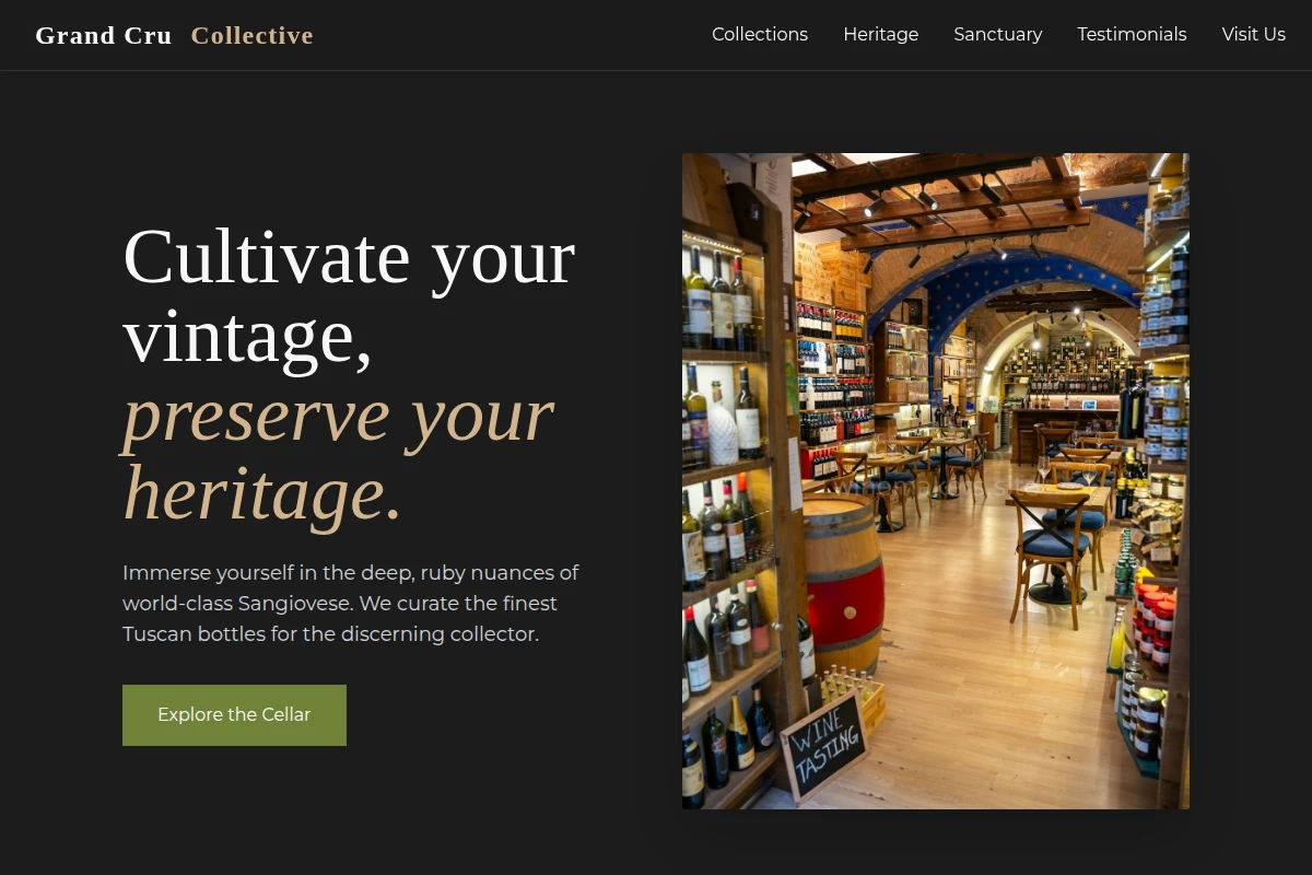 Sangiovese Wine Store