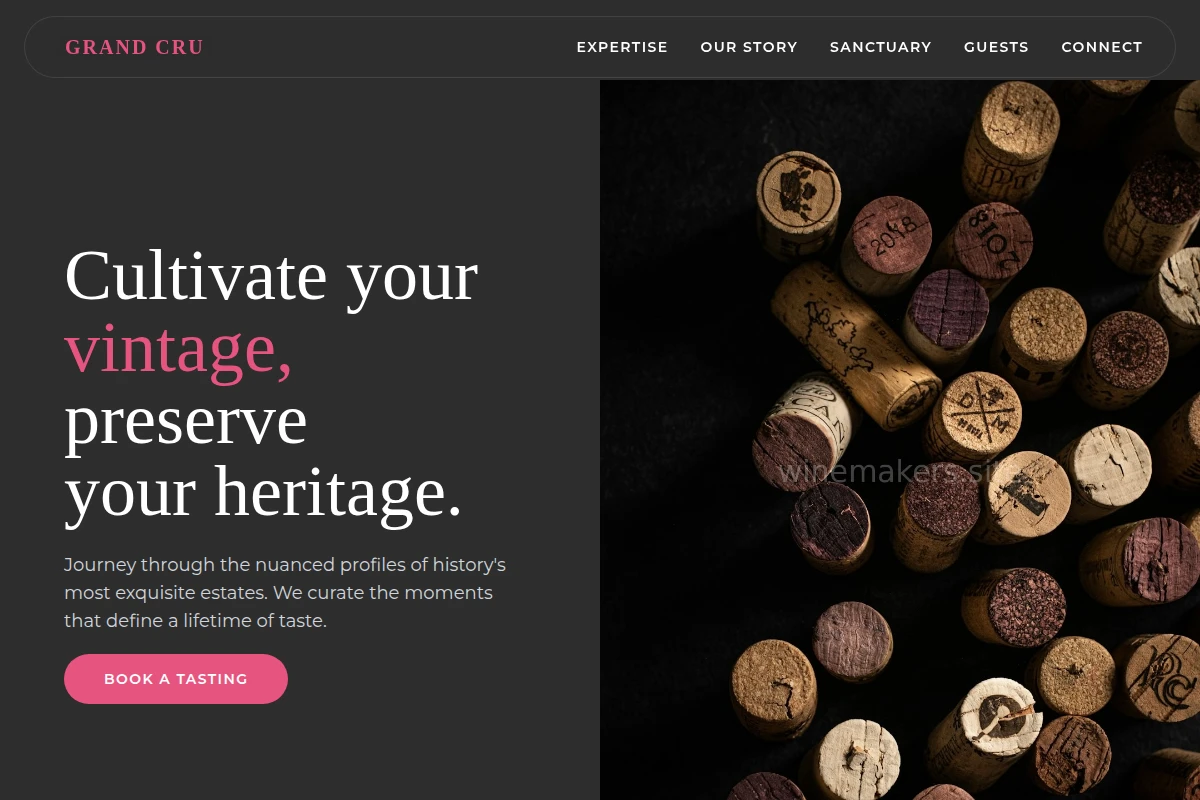 Vintage Wine Tasting