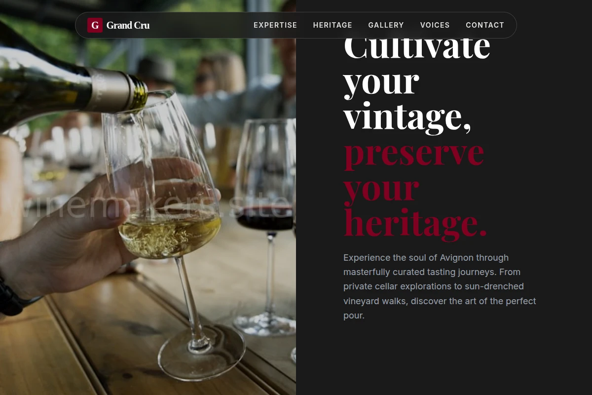 Avignon Wine Tasting