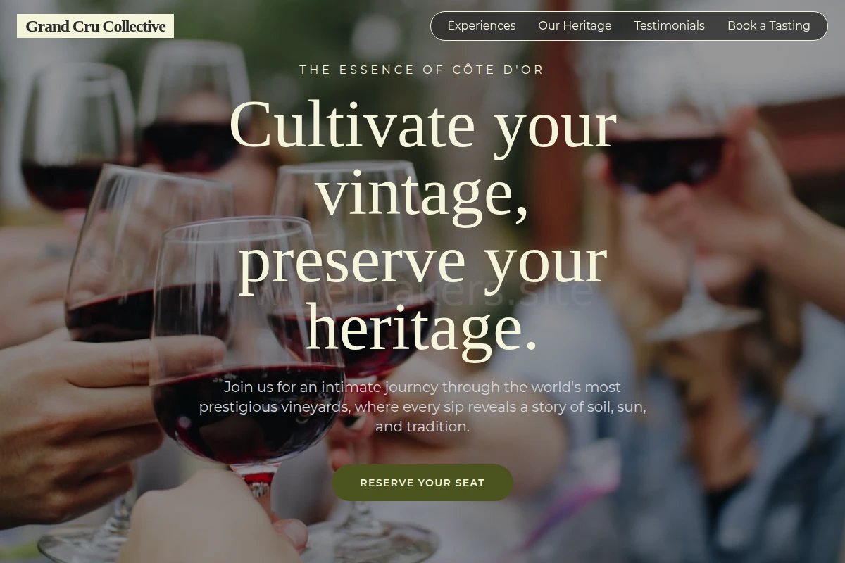 Burgundy Wine Tasting