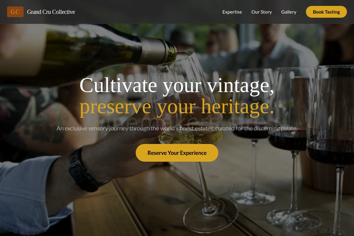 Vintner Wine Tasting