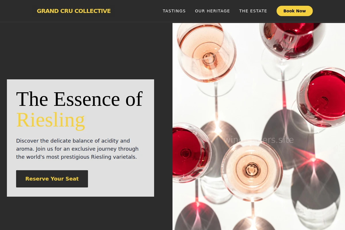 Riesling Wine Tasting