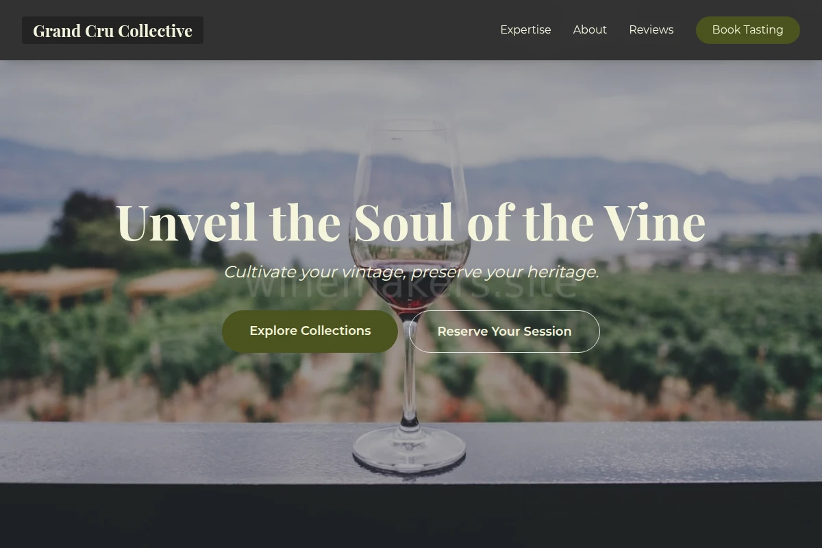 Vintner Wine Tasting