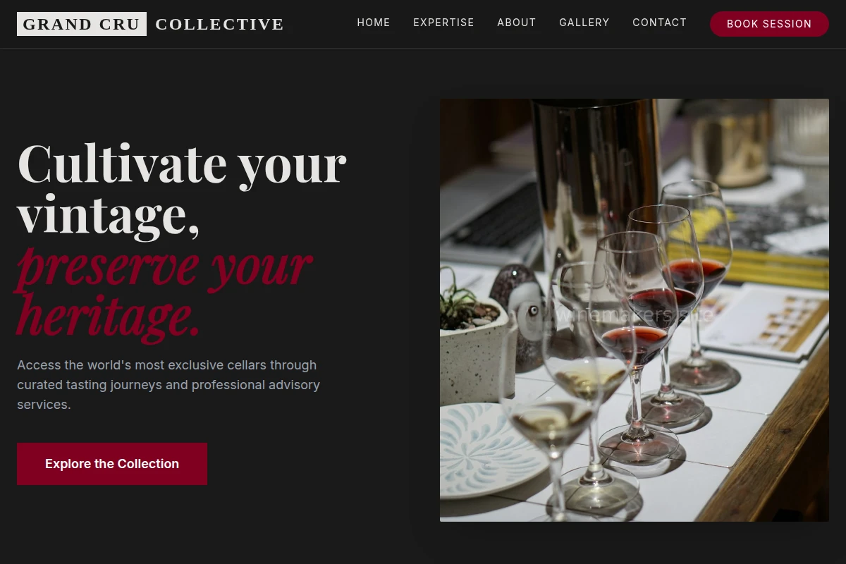 Reserve Wine Tasting